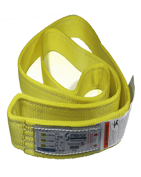 1" X 6' Endless Web Polyester Sling – 2-Ply, 12,800 Lb Capacity – Lifting/Towing