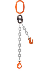 CM Grade 100 SOL 1 Leg Adjustable Type B Chain Sling - Clevlok Latchlok Hook