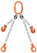 CM Grade 100 DOL 2 Leg Adjustable Type B Chain Sling - Clevlok Latchlok Hook