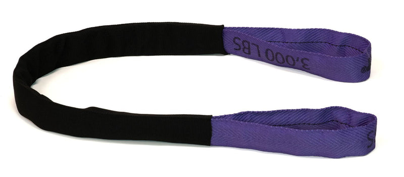 SIMIAN® GT Roundsling - Purple - Eye & Eye - 3,000 lbs