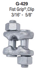 3/8 FIST CLIP G-429