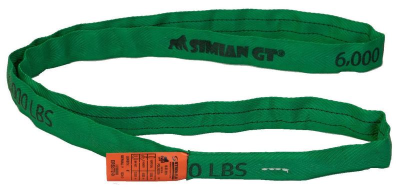 SIMIAN® GT Roundsling - Green - Endless - 6,000 lbs