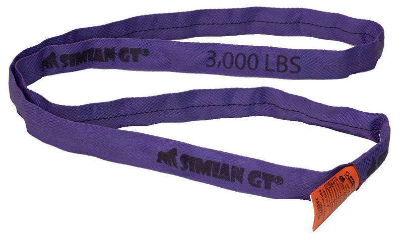 SIMIAN® GT Roundsling - Purple - Endless - 3,000 lbs