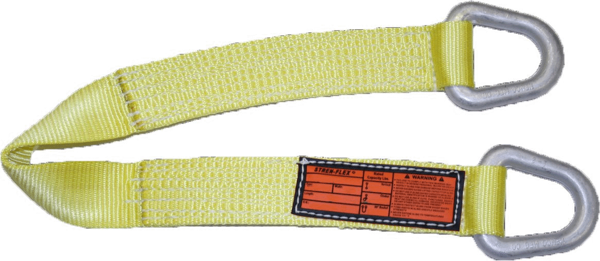 3 Inch - Nylon Aluminum Triangle Triangle Web Sling - Type 2