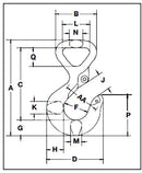 Crosby® WSL-320A Synthetic Sling Hook