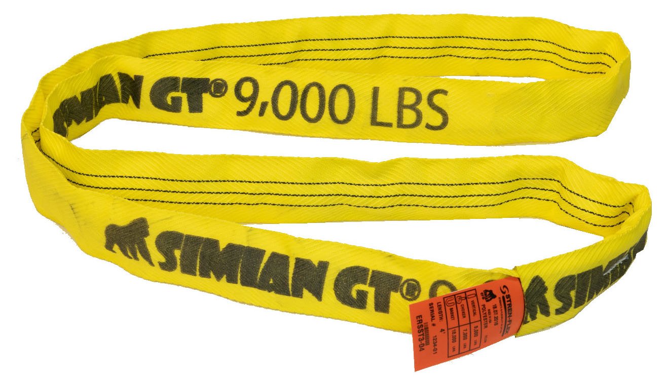SIMIAN® GT Roundsling Yellow Endless 9,000 lbs